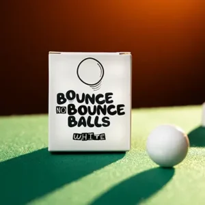 Bounce no Bounce Balls White
